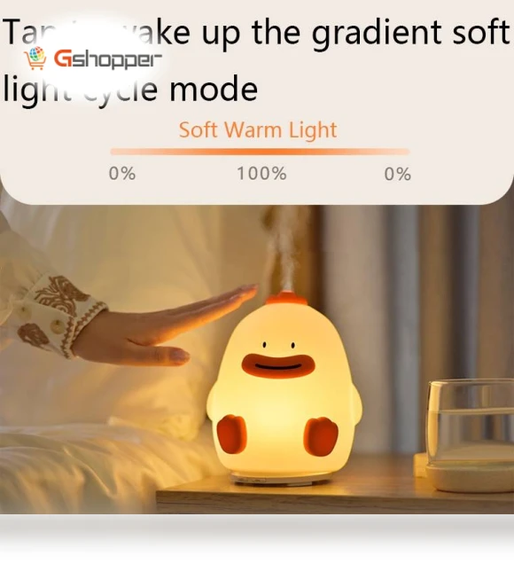 Small USB Plug-in Home Aromatherapy Night Light Humidifier — Air Moisturizers