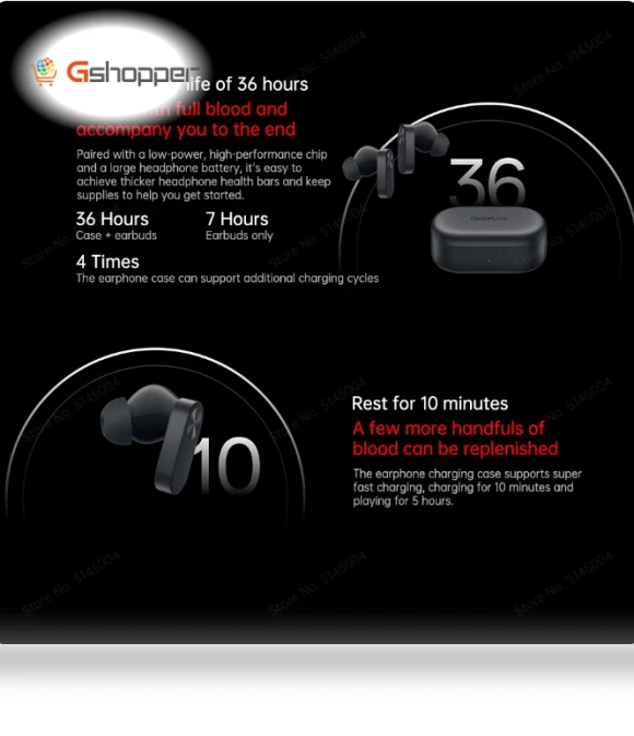 TWS Earphone with Active Noise Cancelling — Over-Ear Headphones, OnePlus
