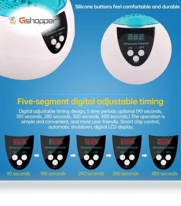 Ultrasonic Cleaning Machine with LCD Screen — Cleaning & Repair