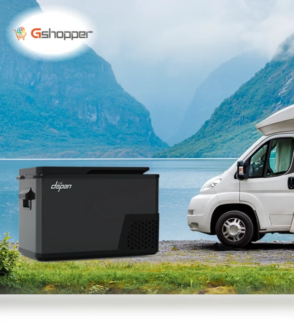Universal Car Refrigerator with Compressor Cooling — Coolers & Fridges