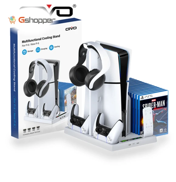 Universal Cooling Base for PS5 Slim — Cooling, OIVO