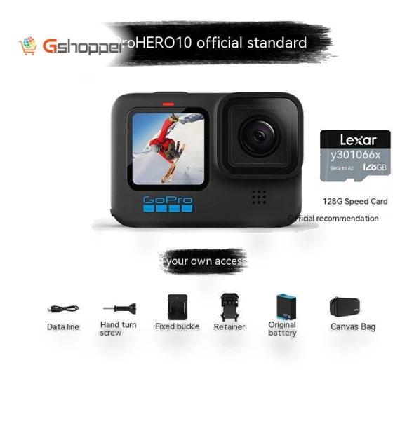 Waterproof Anti-Shake 5K Ultra HD Sports Camera — Adventure & Sports Cameras, GoPro