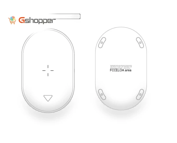 Wireless Charging Night Light Fast Charger with Bracket — Chargers