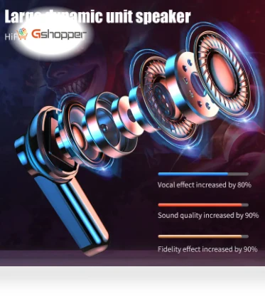 Wireless Headphones Game Earphones — In-Ear Headphones
