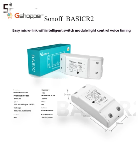 Wireless WIFI Remote Control Timing Switch — Dimmer Switches, Sonoff