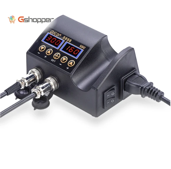 2 in 1 Soldering Station with Hot Air Gun — Stations