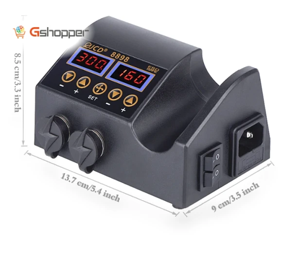 2 in 1 Soldering Station with Hot Air Gun — Stations