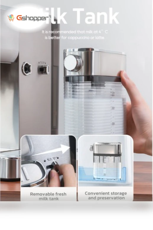 3 in 1 Semi Automatic Coffee Machine — Semi-Automatic Espresso Machines, HIBREW
