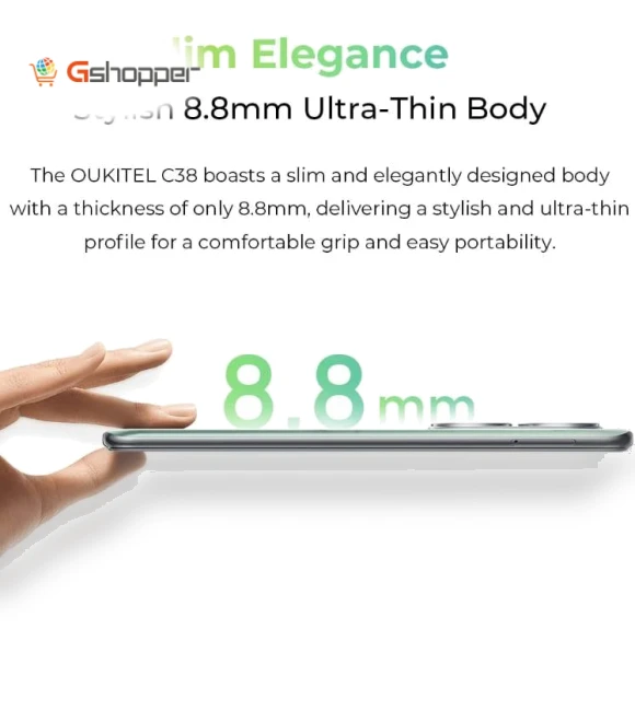 5150mAh Battery 6.6-Inch 2k Display Android 13 Smartphone — VR Headsets, OUKITEL