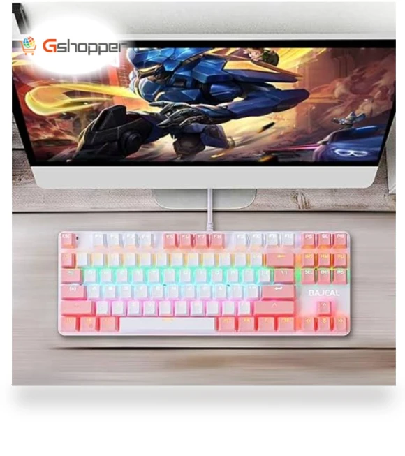 87 Keys Wired Mechanical Keyboard — Gaming Keyboards, Daseey