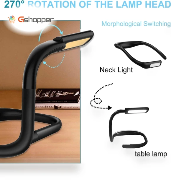 Adjustable Brightness LED Neck Reading Light — Reading Lights