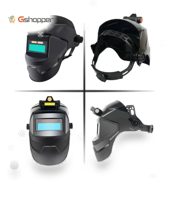 Auto Darkening Welding Head-mounted Lightweight Protective Mask — Welding Helmets
