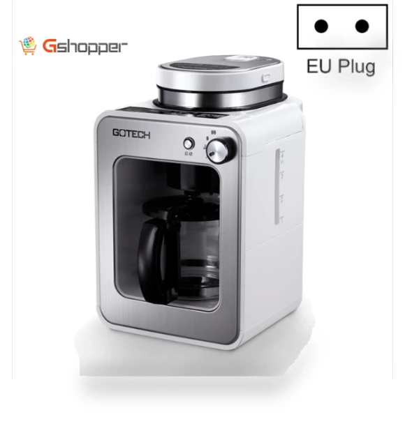 Automatic Grinding All-in-One Commercial Freshly Ground Drip Coffee Maker — Electric Blade Coffee Grinders