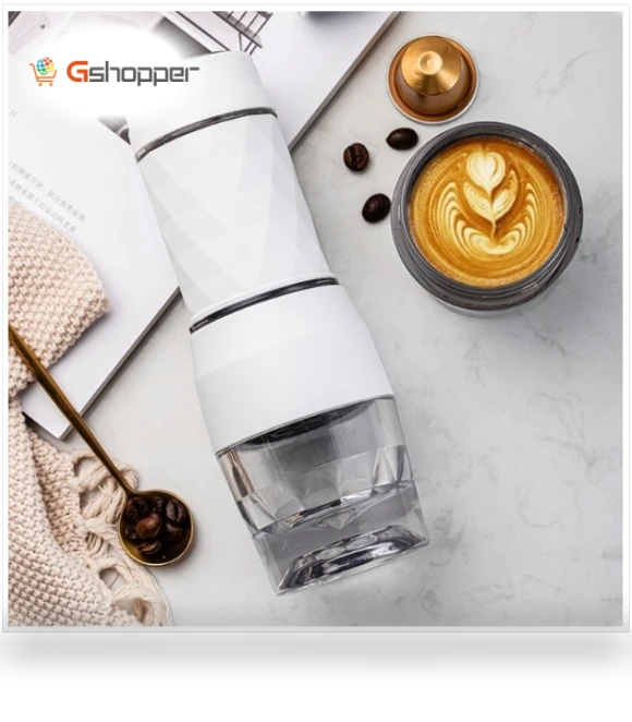 Automatic Portable Cordless Coffee Maker — Hand Coffee Grinders