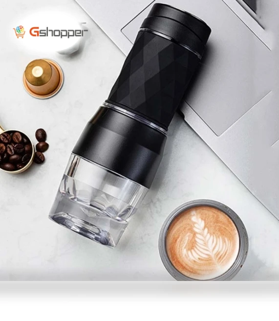 Automatic Portable Cordless Coffee Maker — Hand Coffee Grinders