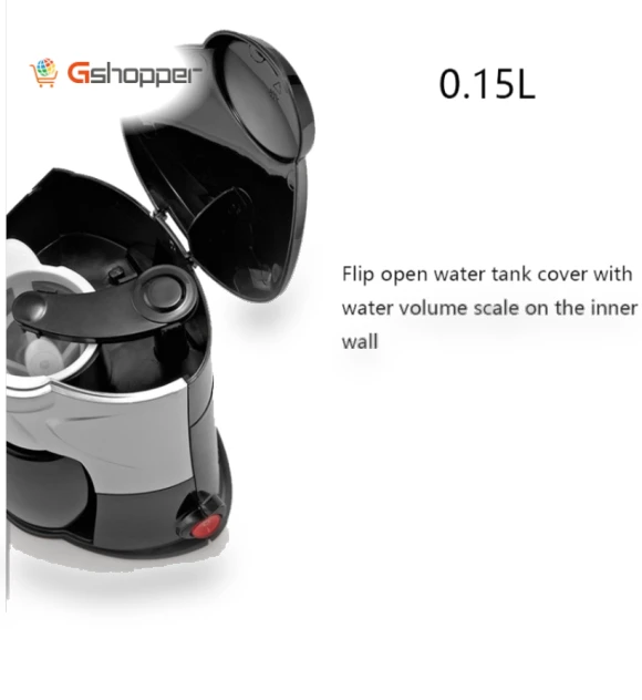 Automatic Portable Mini Single Cup Coffee Maker — Single-Cup Coffee Makers