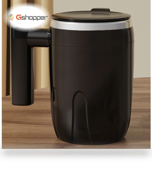 Automatic Stainless Steel Stirring Mug — Drink Stirrers