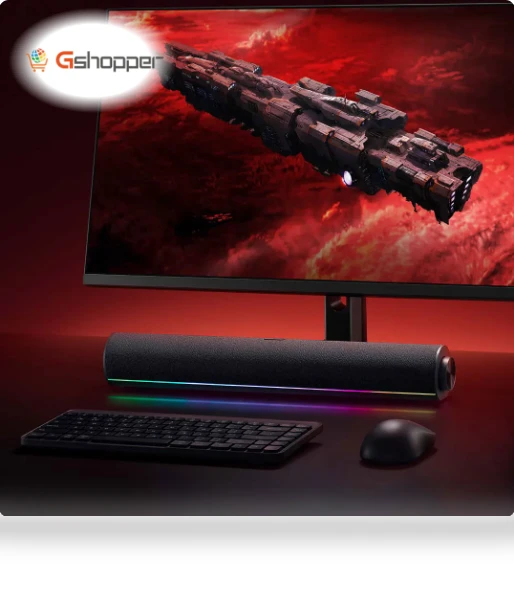 Computer Speakers with RGB Ambient Lighting — Portable Audio Solutions, Xiaomi