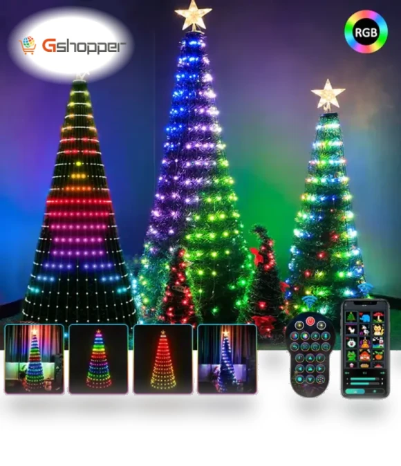 Custom APP Control Christmas Tree Lights — Lighted Displays