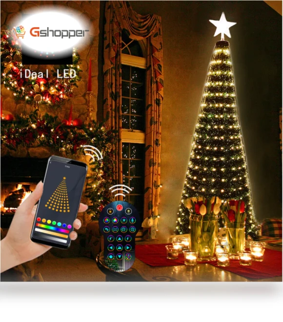 Custom APP Control Christmas Tree Lights — Lighted Displays