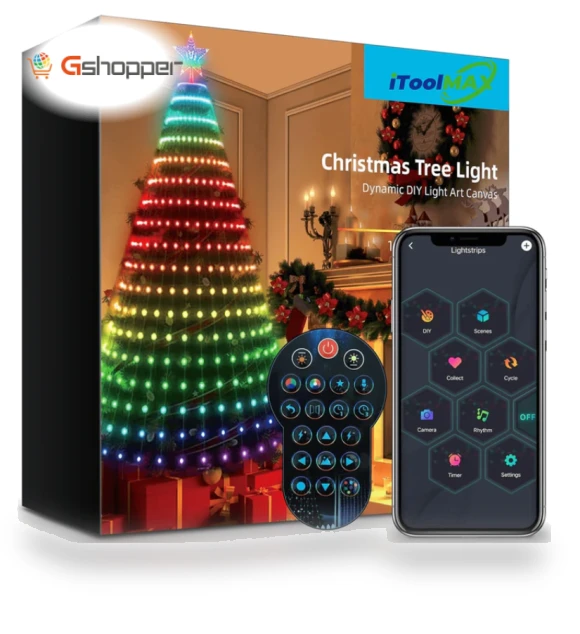 Custom APP Control Christmas Tree Lights — Lighted Displays