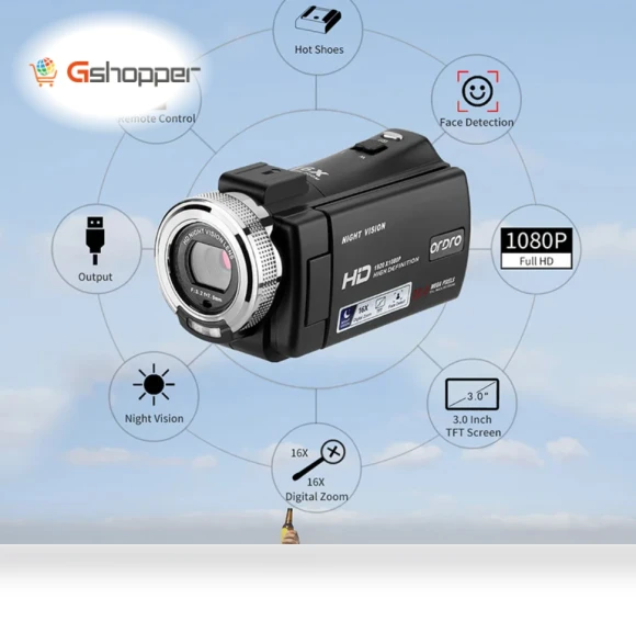Digital Video Camera — Camcorder, Ordro