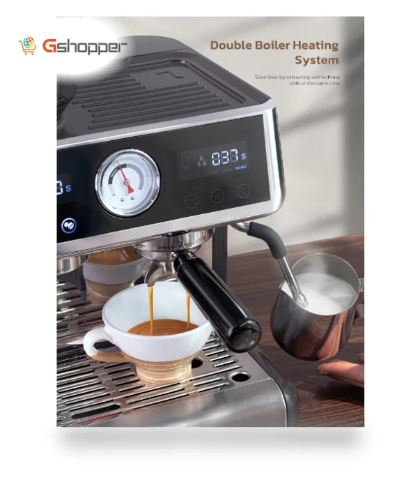 Dual Boiler System Barista Pro Espresso Coffee Machine — Professional Coffee Equipment, HIBREW