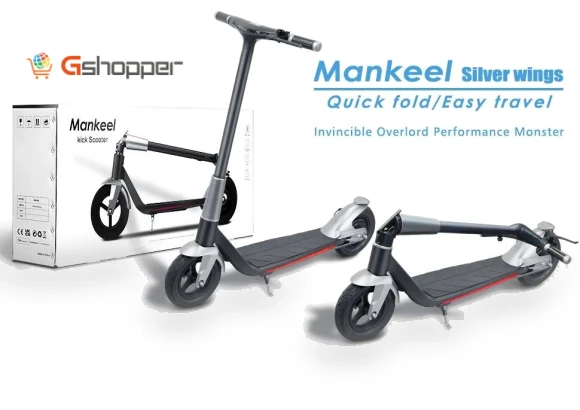 Foldable High Speed Offroad Fat Tires Waterproof Kick E Balance Rider Bike E Scooter — Push Scooters, Mankeel