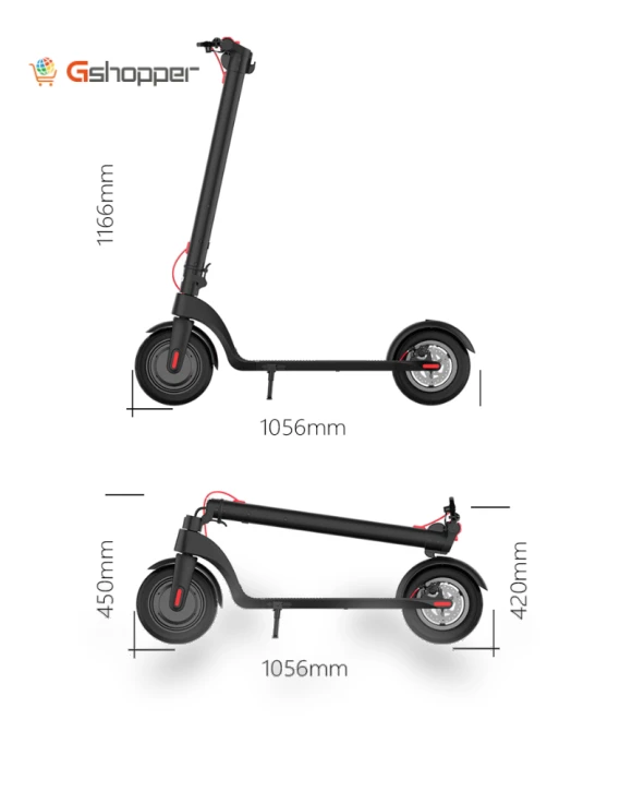 Folding Adult Electric Scooter — Push Scooters, iparwa