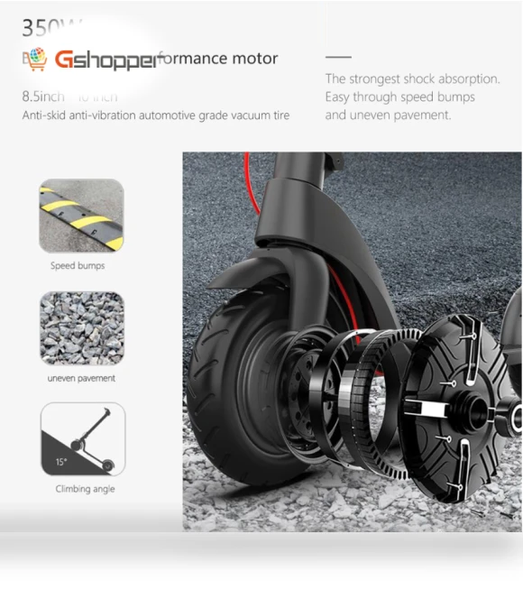 Folding Adult Electric Scooter — Push Scooters, iparwa