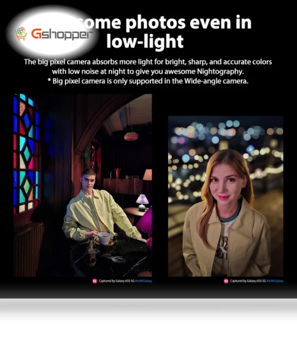 Galaxy A55 Smartphone — Network Phones, Samsung