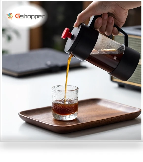 Hand Brewed Coffee French Press Filter Pot — French Press Coffee Makers