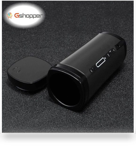Heated Automatic Stirring Insulated Coffee Mug — Travel Drinkware