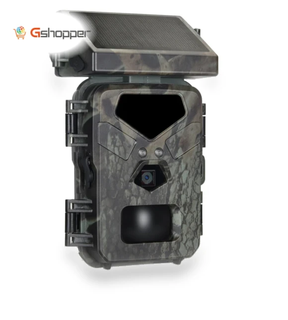 IR Tracking Camera with Solar Panels — Outdoor & Wildlife Cameras, SUNTEK