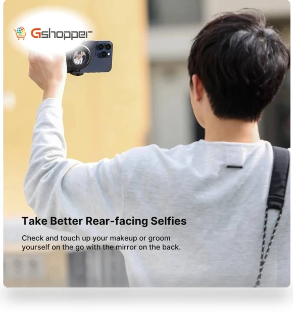 MagSafe Bluetooth Shutter Smartphone Camera Handle Grip — Selfie Sticks, Ulanzi