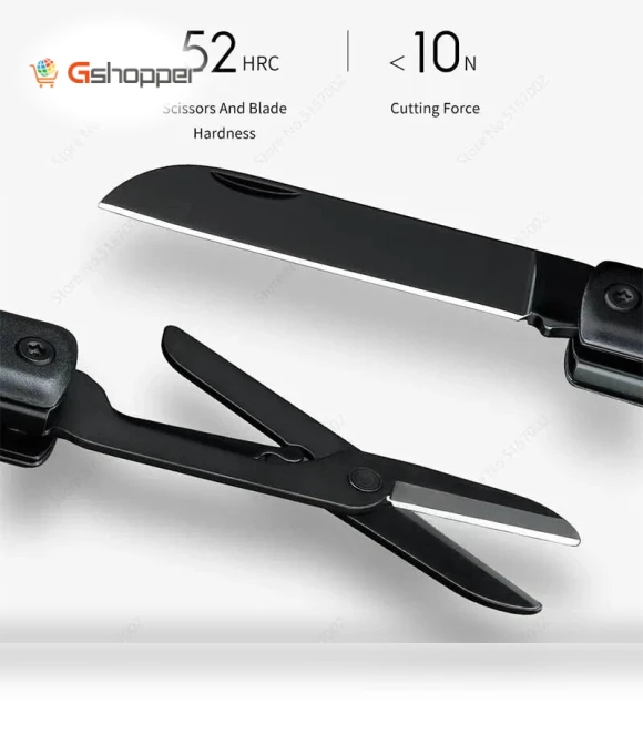 Multifunctional Tools 3 in 1 Flashlight Scissors Knife — Multitools, Youpin