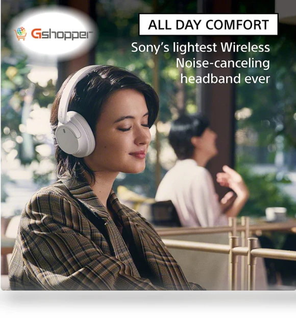 Noise Canceling Wireless Headphones — Over-Ear Headphones, Sony
