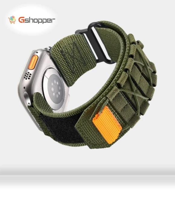 Nylon Canvas Loop Velcro Band — Watch Straps & Bands