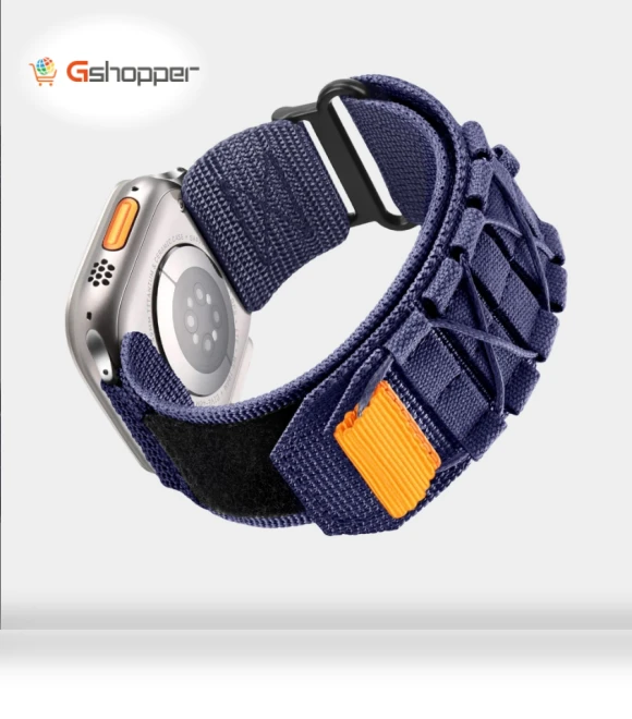 Nylon Canvas Loop Velcro Band — Watch Straps & Bands
