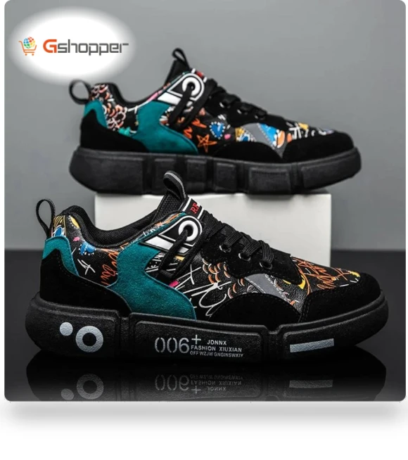 Platform Sneakers Casual Shoes — Trendy Sneakers, Youpin