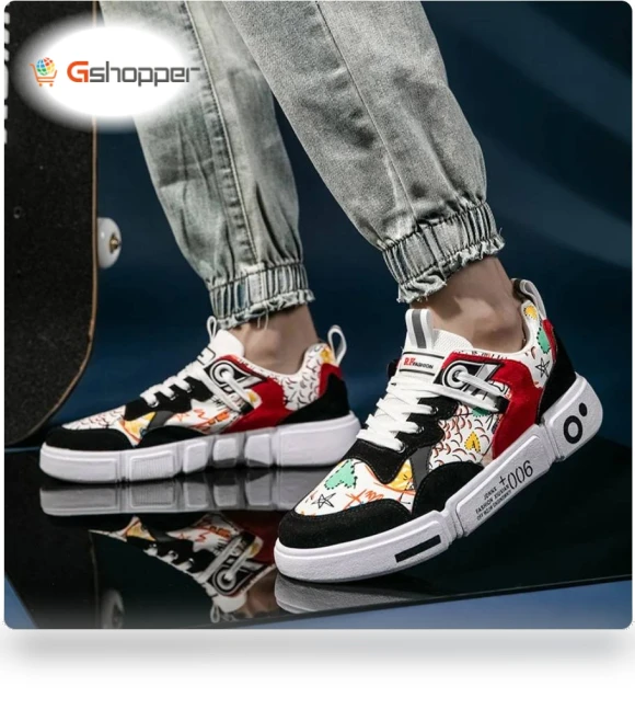 Platform Sneakers Casual Shoes — Trendy Sneakers, Youpin