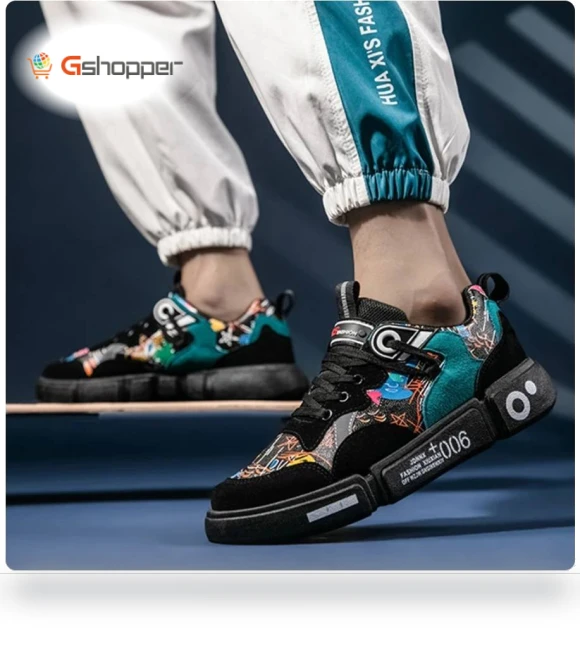 Platform Sneakers Casual Shoes — Trendy Sneakers, Youpin