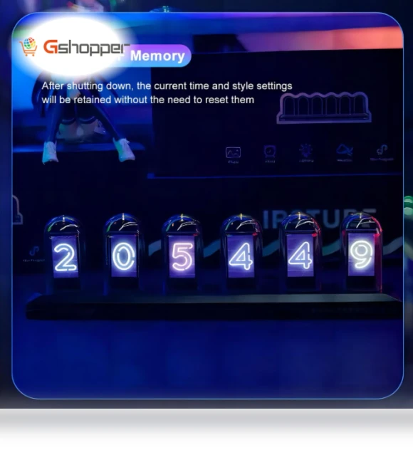 RGB Nixie Tube Clock — Creative Lighting Solutions