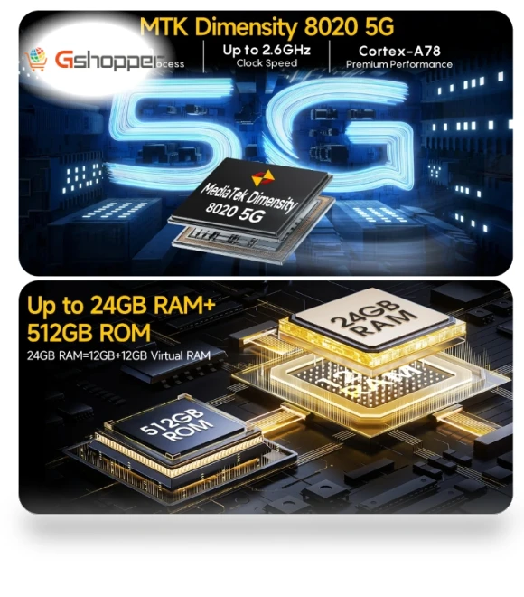 Rugged 5G Smartphone with Satellite Messaging — Mobile Devices & Accessories, Ulefone