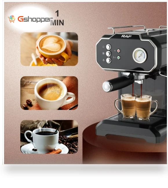 Semi-Automatic High Pressure Steam Milk Frothing Coffee Machine — Semi-Automatic Espresso Machines