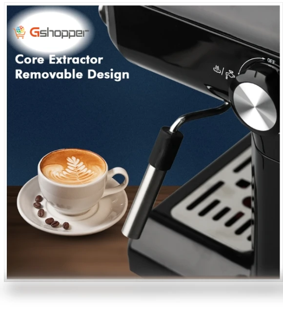 Semi-Automatic High Pressure Steam Milk Frothing Coffee Machine — Semi-Automatic Espresso Machines