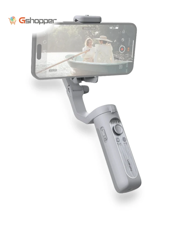 Smartphone Handheld Gimbal 3-Axis Stabilizer — Steady Shots, Hohem