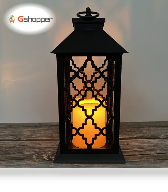 Solar Garden Light Candle Wind Light — Outdoor Light Projectors