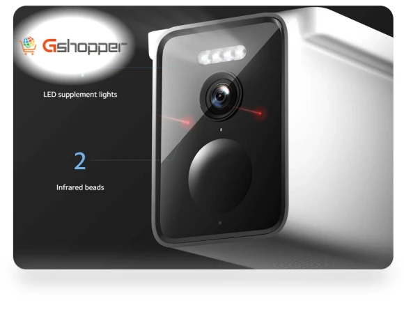 Solar Outdoor Camera Set — Security Cameras, Xiaomi