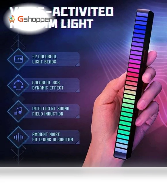 Sound Activated RGB Light Bar — Light Bars